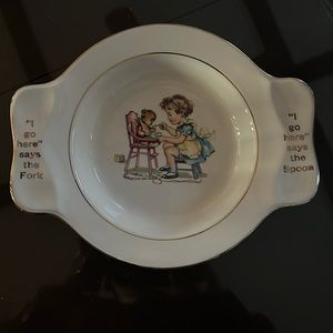 The international silver co   Antique plate